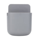 Wall Mounted Organizer Storage Box TV Remote Control Phone Holder (Grey) Newly