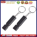 Aluminum Alloy Outdoor Camping Survival Frequency Whistle Multifunction EDC T