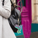 DIY Double-Sided Keychain Full Special Shaped Rhinestone Picture Handicraft