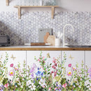 wall paste Wall Stickers Flowers Home Decor for Living Room DIY Wall Decals