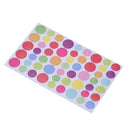 6pcs/set Colorful DIY Scrapbooking Diary Photo Album Stickers(Circle)