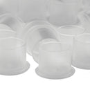Plastic Microblading Tattoo Ink Cup Cap Pigment Clear Holder Container(B) Newly