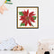 Artwork DIY Needlework 14CT Stamped Kit Cross Stitch (H434 December Flower)