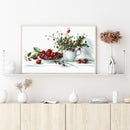Partial Embroidery Strawberry Printed Canvas DIY 11CT Needlework Sets Decor Gift