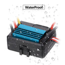 Waterproof 35A Brushless ESC Speed Controller for 1/16 1/18 RC Truck Blue Newly