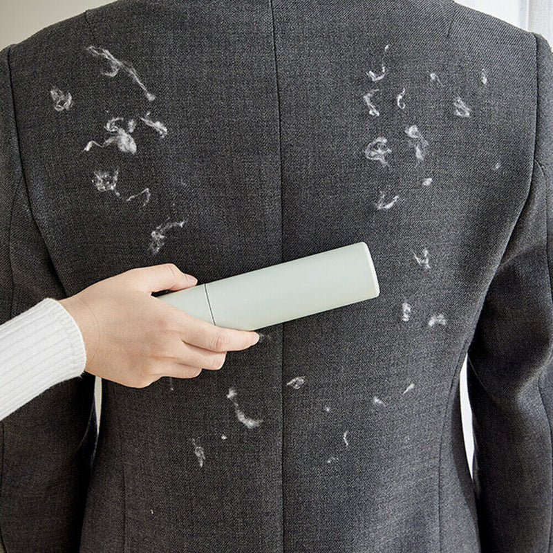 Hair Remover Lint Roller Fur Clothes Cleaning Sticky Dust Brush (Green) Newly