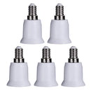 5pcs E14 to E27 Base Screw Light Lamp Bulb Holder Adapter Socket Converter Newly