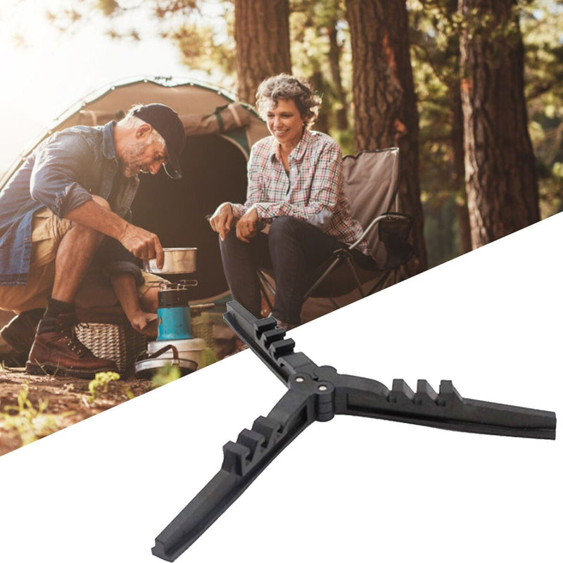 Dumping Camping Bottle Shelf Can Tank Tripod Gas Tank Rack Gas Canister Stand