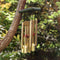 Yard Garden Large Copper Bells Aluminum Tubes Wind Chimes Hanging Ornament