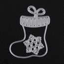 2pcs Snowflake Christmas Boat Cutting Dies Stencils Scrapbook Photo Al