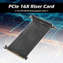 PCIe 3.0 16X Flexible Ribbon Extender Riser Card Extension Cable Cord 90 Degree