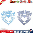 Hollow Heart DIY Scrapbook Embossing Craft Cutting Die Metal Stencils Gifts