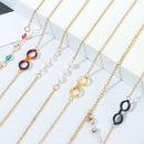 Crystal Sunglasses Lanyards Glasses Chain Necklace Strap Colorful Beads