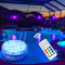Pool Lights - Battery Operated Submersible LED Lights with Remote RF 16 Colors