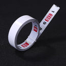 Stainless Steel Miter Track Tape Self Adhesive Metric Ruler (R2L White) Newly