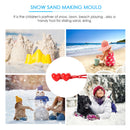 Outdoor Winter Beach Sand Ball Mold Snowball Fight Heart Shaped Snowball Clip