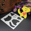 Jigsaw Puzzle Dog DIY Cutting Dies Metal Stencils Embossing Folder Frame-13