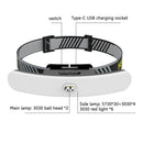 COB LED Headlight Flashlight Rechargeable Headlamp Torch Camping Work Light