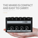 Ultra-Compact 4 Output 1 Input Amp 4 Channels Audio Stereo Headphone Amplifier