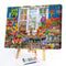 Paint By Numbers Kit DIY Flower Room Colouring Oil Art Picture Craft (B33)
