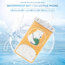 Universal Cartoon Phone Waterproof Bag Touch Screen Sealing Pouch (Bear)