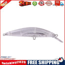 ABS Transparent Unpainted Fishing Lures 24g Hard Baits Wobblers Assemable
