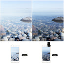 37mm Clip-on ND 2-400 Adjustable Neutral Density Smartphone Camera Lens Filter