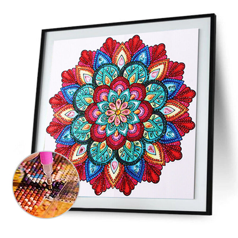 Diamond Painting Datura Flower Partial Special Rhinestone Picture(YX078) Newly