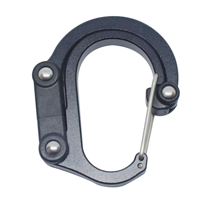 Lightweight D-Shaped Camping Carabiner Aluminum Alloy Lock Hook Ring Sc