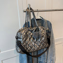 Autumn Winter Handbags Casual Women Tote Pompom Pendant Lady Handbag for Shopper