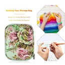 Portable Hook Needles Storage Bag Yarn Knitting Organizer Sewing Accessories