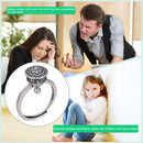 Rotation Lotus Seat Rings for Anxiety Stress Relief Women Mood Management Gifts