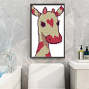 #A 14CT Partial Cross Stitch Animal Stamped DIY Embroidery Cotton Thread Needl