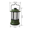 LED Outdoor Camping Lantern Rechargeable Tent Light Waterproof Lamp to Wa