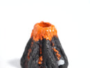 Aquarium Volcano Shape Oxygen Pump Fish Tank Air Bubble Ornament-Decor W9J6
