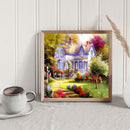 5D DIY Diamond Painting Kits Full Square Drill Garden Mosaic Picture Wall Decor