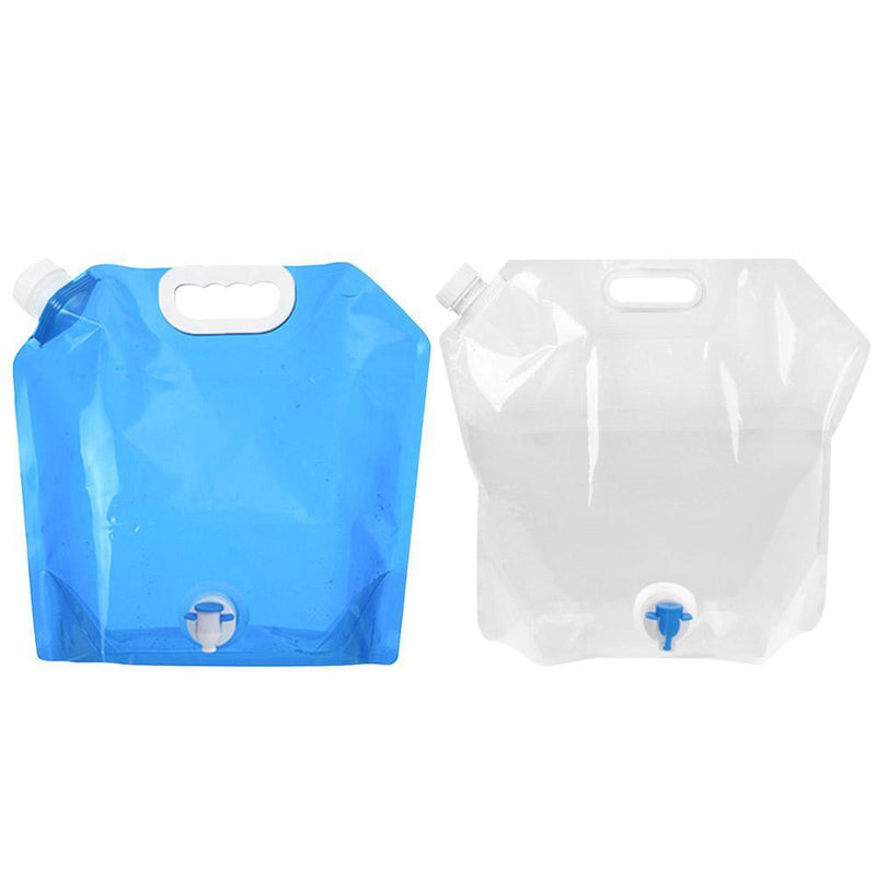 Dekimasu 4 x water corner folding drinking water bag folding water tank container