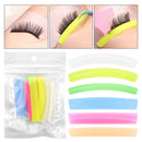 6 Pairs Eyelash Perming Pad Silicone Eyelashes Curler Reusable Lash Lifting