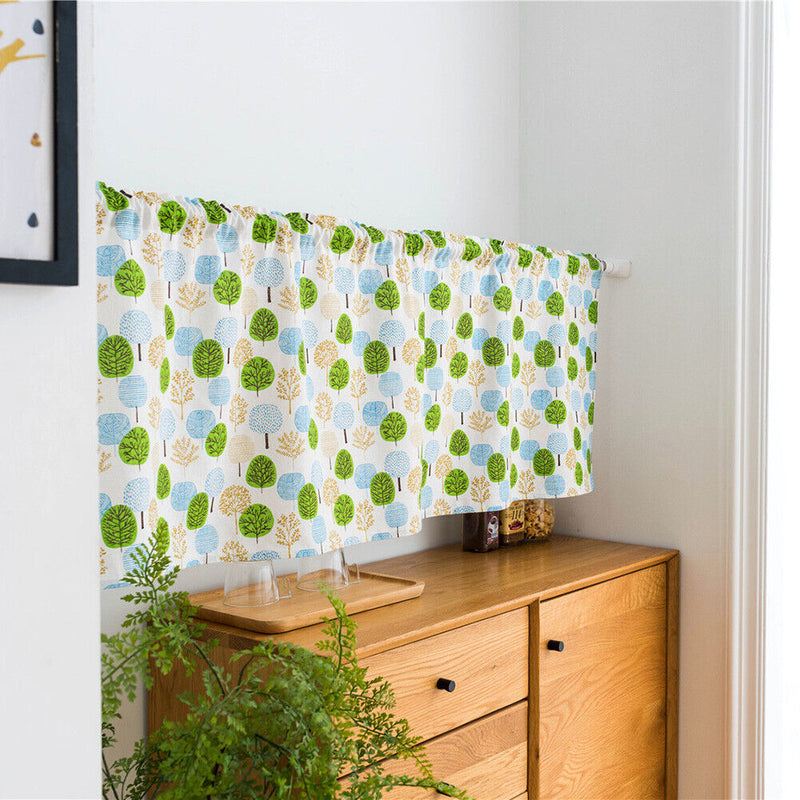 Short Roman Blinds Home Thin Shading Curtains for Living Room Bedroom Decor