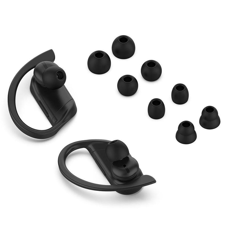 Silicone Cover Earplug Protective Case for Beats Powerbeats Pro/3 (Black) Newly