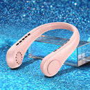 #A Portable Air Cooling Bladeless Outdoor Sports Travel Wearable Hanging Neck Fa