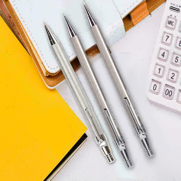 0.5mm Iron Metal Mechanical Automatic Pencil Drawing O0B3 Supply Writing W3W3