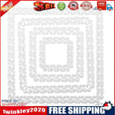 4pcs Metal Cutting Dies Stencils for DIY Scrapbook Photo (Square Butterfly)