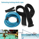 Swim Training Exercise Belts Rope Swimming Harness Resistance Band (Blue) Newly