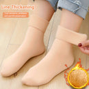 Winter Warm Thicken Thermal Socks Soft Wool Seamless Sock (Skin Color)