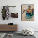 Painting By Numbers Kit DIY Tortoise Hand Painted Canvas Oil Art Picture