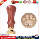 Wax Seal Stamp Pattern Retro Lacquer Seal Metal Head with Handle (FD03) Newly
