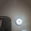 Motion Sensor LED Night Light USB Bedside Home Cabinet Lighting (White) Newly