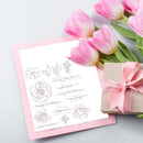 Transparent Cutting Dies for DIY Scrapbooking Album Paper Cards Decorative