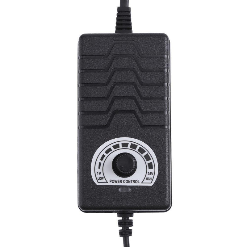 AC to DC Adapter 3-24V 2A Adjustable Power Supply Motor Speed Controller EU